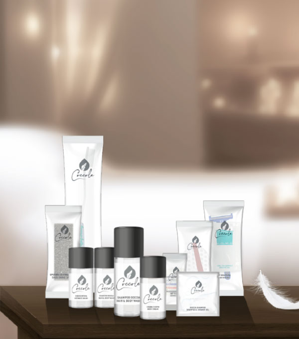 Prodotti di cortesia per hotel