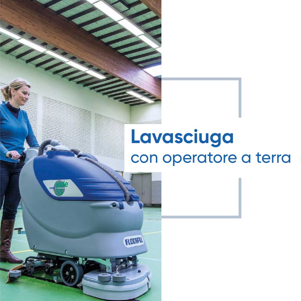 Lavapavimenti industriali professionali Floorpul