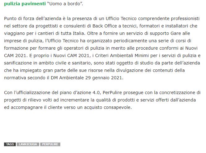 PerPulire su lombardianotizie.it