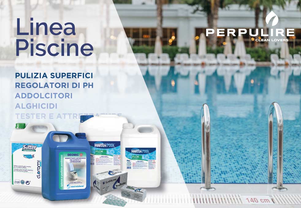 Linea di prodotti professionali per piscine