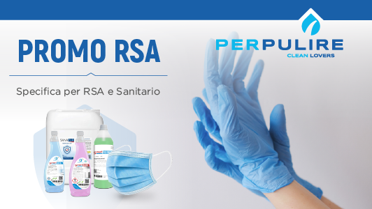 Scopri i prodotti per la pulizia delle case di riposo ed RSA - promo febbraio 2023