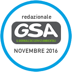 Redazionale su GSA novembre 2016