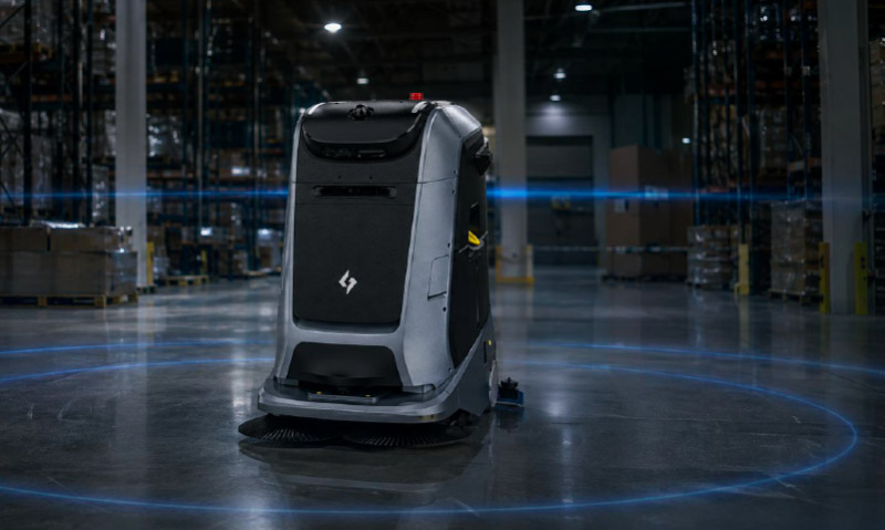Robot autonomo di pulizia