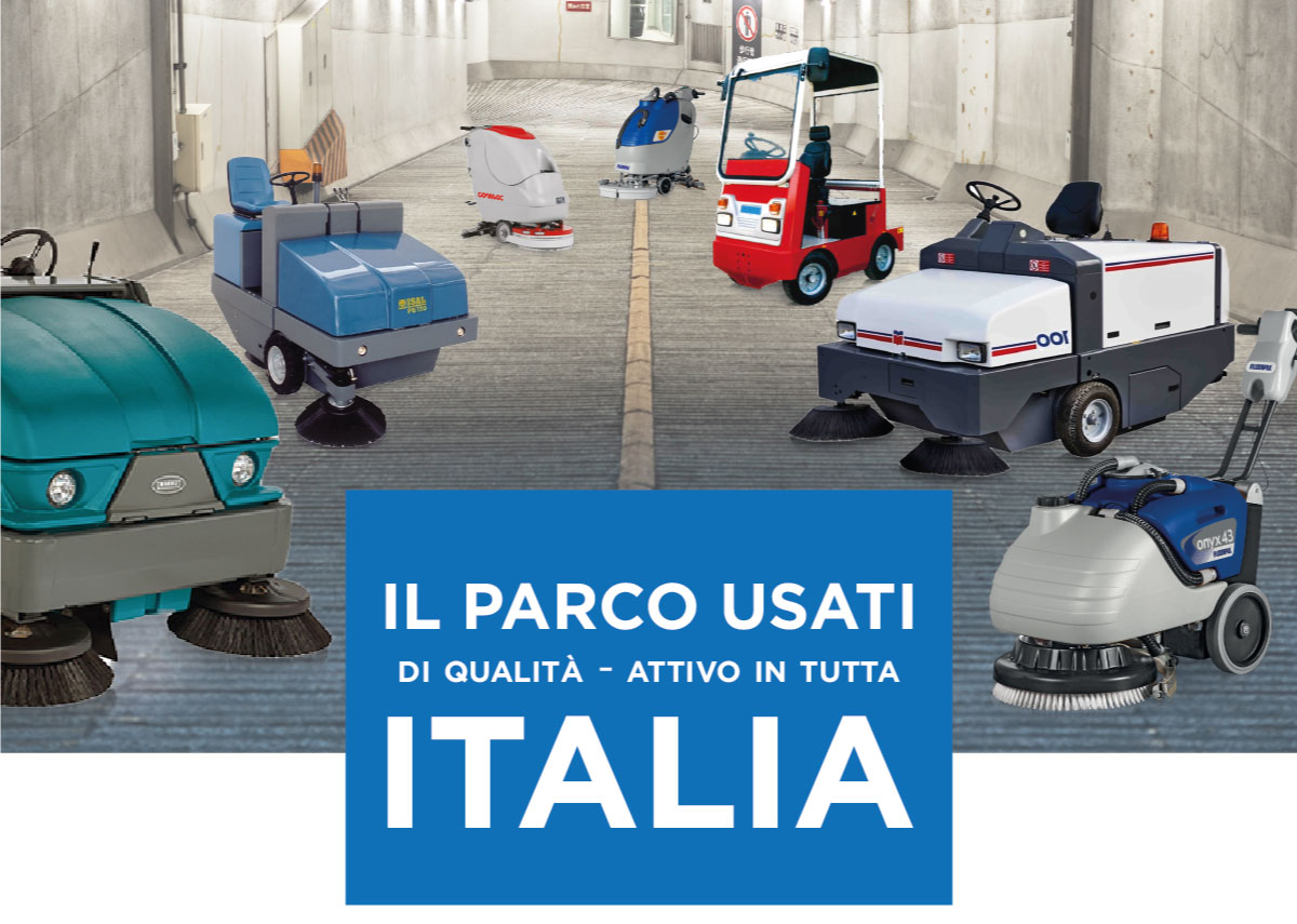 Vendita macchine per la pulizia usate