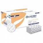 CARTA E DISPENSER | ASCIUGAMANI PIEGATI A "V" EASY LUCART WHITE 2V 25 - LUCART