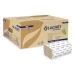 CARTA E DISPENSER | ASCIUGAMANI PIEGATO A "V" ECO NATURAL 2V - LUCART