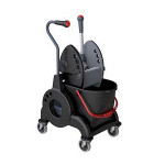 CARRELLI PULIZIA | CARRELLO MONO VASCA 25LT CON MANIGLIA LATERALE - 
