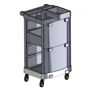 CARRELLO ROOM CARE 300 SMART 00SW B