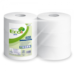 CARTA IGIENICA JUMBO ECO LUCART 400 CON PRETAGLIO