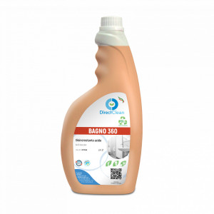 BAGNO 360 DISINCROSTANTE PER LA PULIZIA DEI SANITARI FLACONE 750 ML