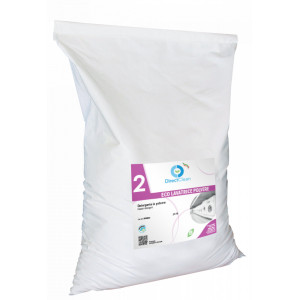 ECO LAVATRICE POLVERE DETERSIVO PROFESSIONALE SBIANCANTE TANICA 8 KG