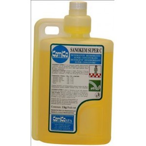 SANOKEM SUPER C FANTASY 1KG DETERGENTE PROFESSIONALE SUPERCONCENTRATO