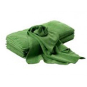 PANNO IN MICROFIBRA VERDE 32x32