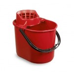 ATTREZZATURE PULIZIA | SECCHIO PIT TTS LT.12 ROSSO CON STRIZZINO - TTS