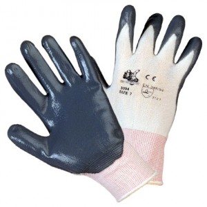 GUANTO NYLON FILO CONTINUO SPALMATO NITRILE GRIGIO