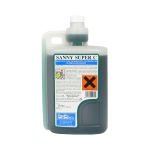 SANNY SUPER C 1LT DETERGENTE PROFESSIONALE DISINFETTANTE SUPERCONCENTRATO